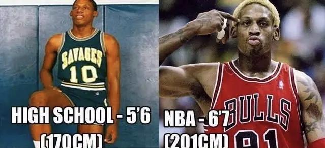 nba球星为什么高（NBA球星长高故事：乔丹靠一秘诀增17cm，威少和亲兄弟身高差距大）