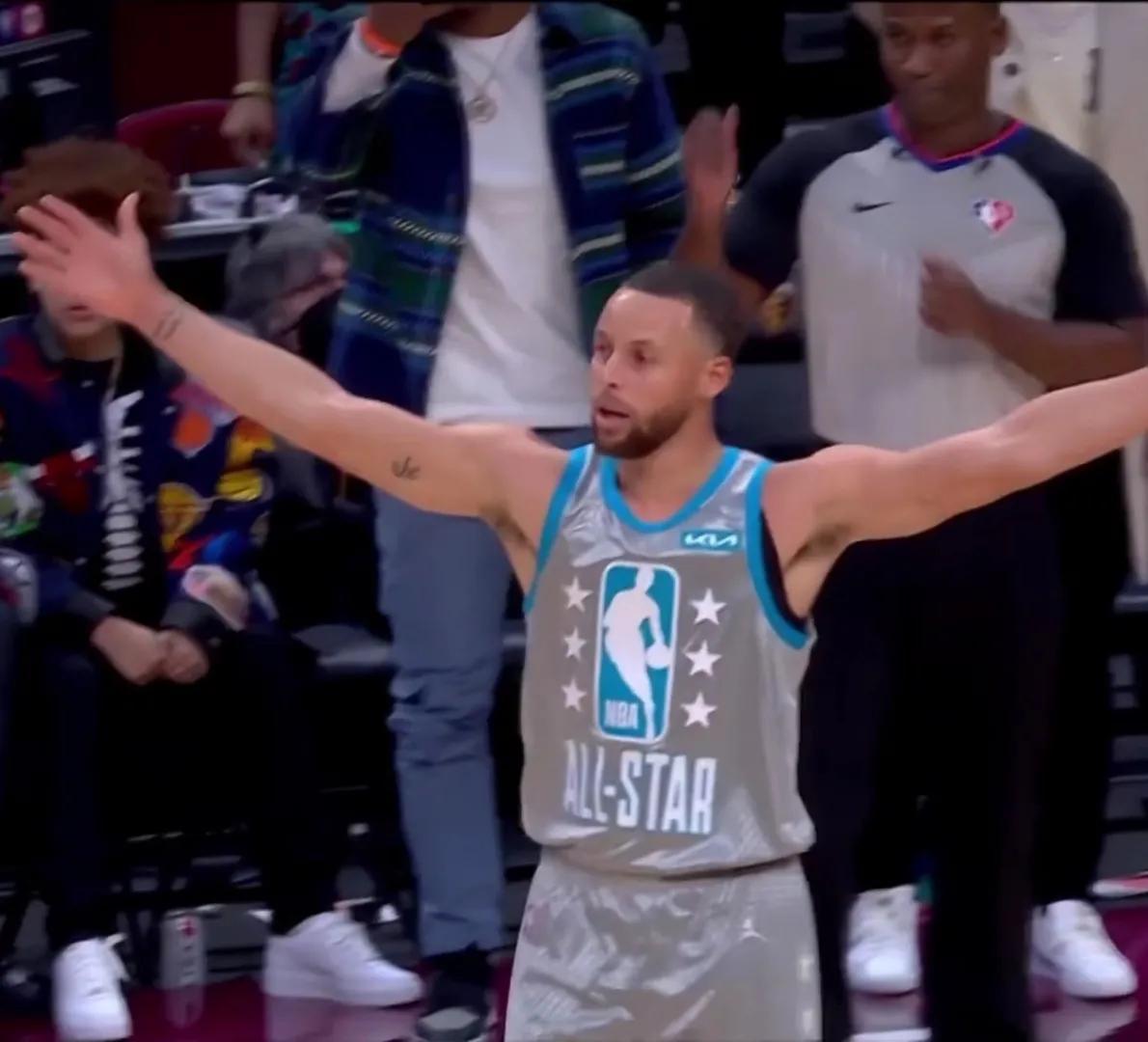 2022nba全明星赛回放（2022NBA全明星赛詹姆斯绝杀，库里得50+MVP 杜160：163不敌詹）