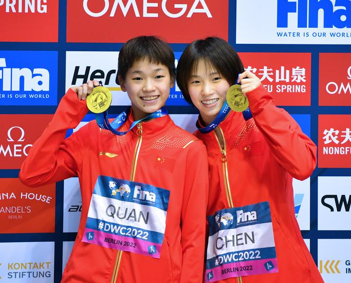 女子10米跳台参赛选手（跳水世界杯女子10米台，陈芋汐全红婵包揽金银牌）