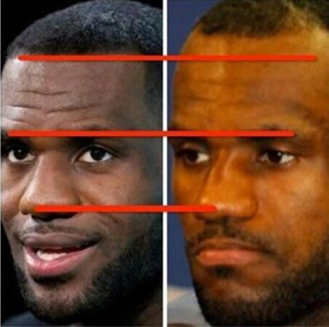 为什么nba球员容易掉头发（打球会脱发？NBA3大巨星的脱发之路：一图看詹姆斯发际线的变化 ）