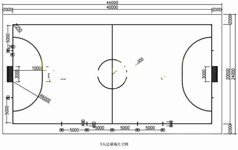 七人制足球门多大（景观设计常用室外运动场地标准尺寸）